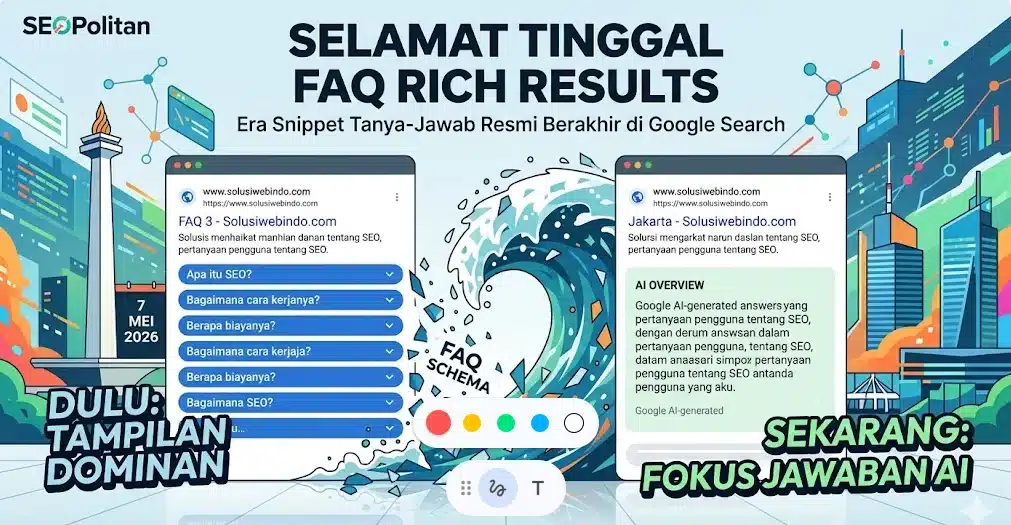 Selamat Tinggal FAQ Rich Results