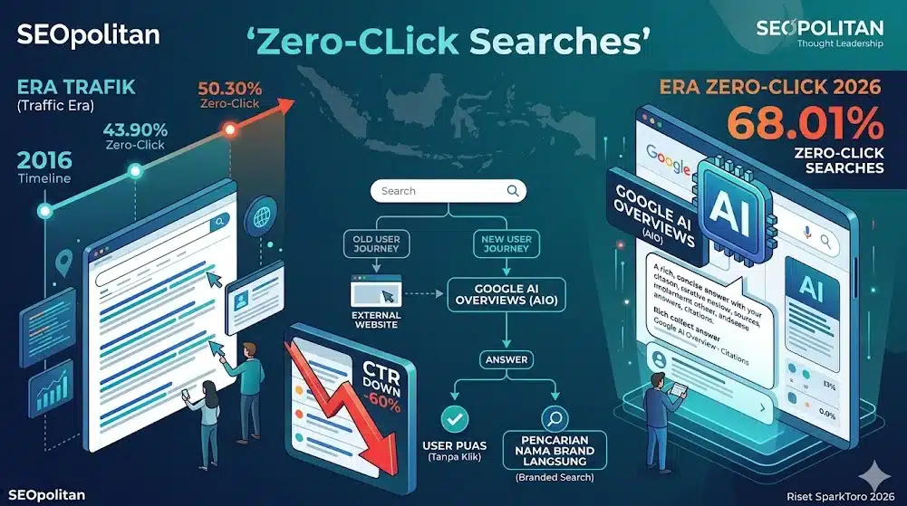 Bedah Riset Zero-Click Google 2026