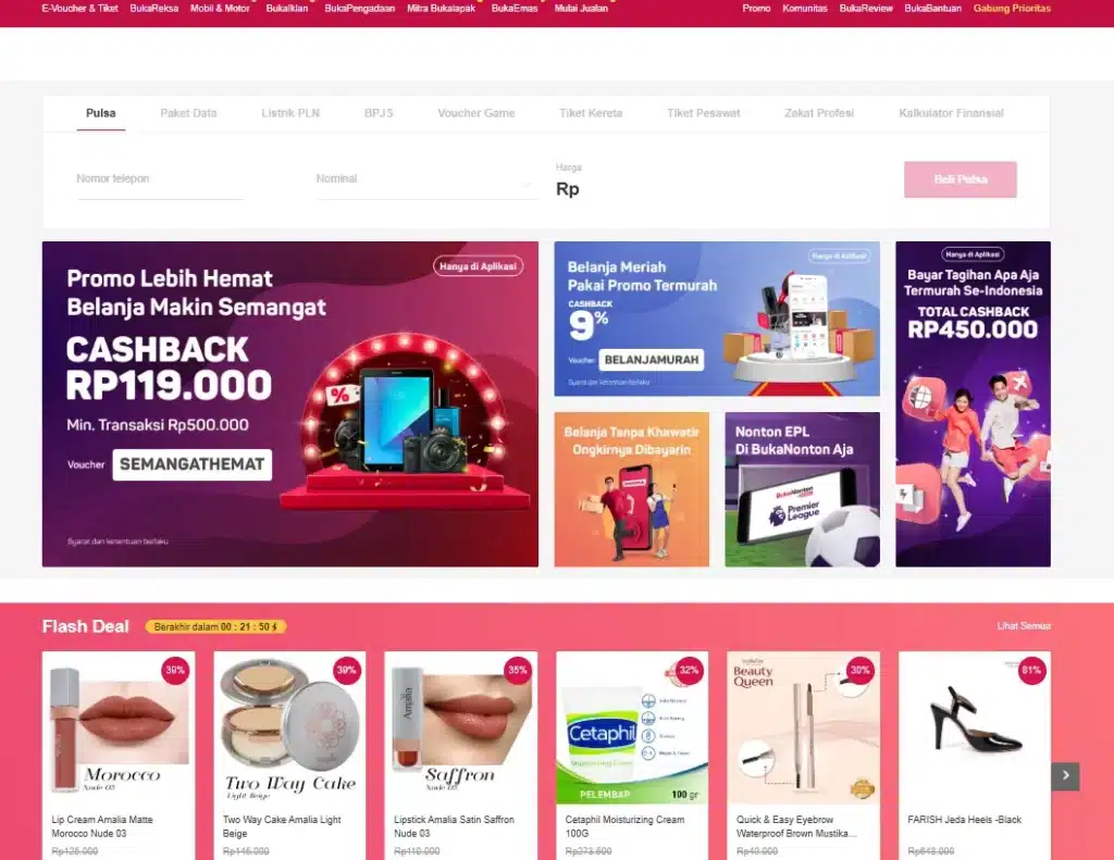 bukalapak homepage bukalapak homepage