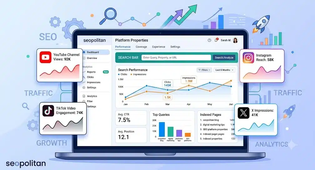 platform search console main