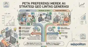 Bagaimana Preferensi Merek AI Berdasarkan Generasi Mendikte Strategi GEO Anda