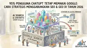 Cara Strategis Menggabungkan SEO & GEO di Tahun 2026