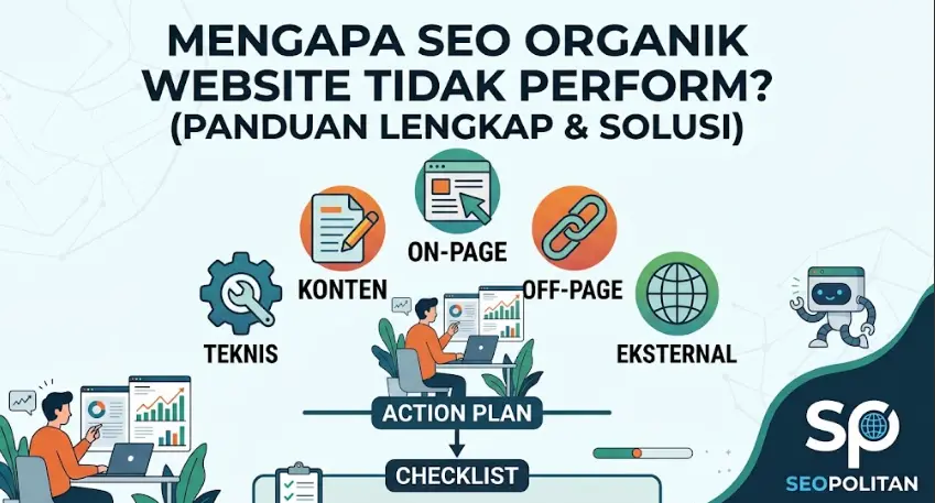 Mengapa SEO Organik Website Tidak Perform