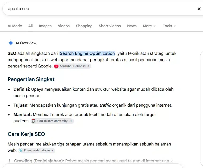 contoh aeo