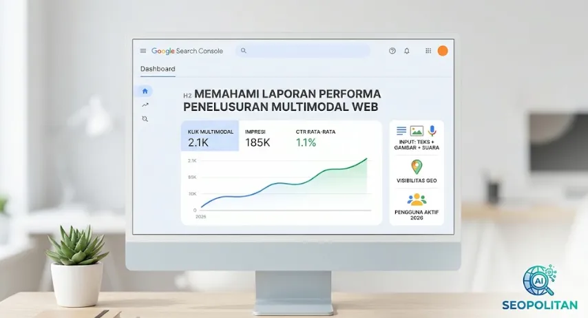 Memahami Laporan Performa Penelusuran Multimodal Web di Google Search Console
